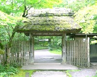 緑豊かな亀の井別荘